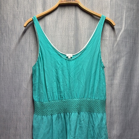 🏁 Aritzia Talula Turquoise Sleeveless Dress size small - Picture 3 of 9